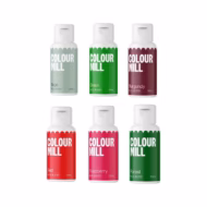 Colour Mill - Oil Blend Coloring - CHRISTMAS COMBO PACK - 20ml - 6 Colors