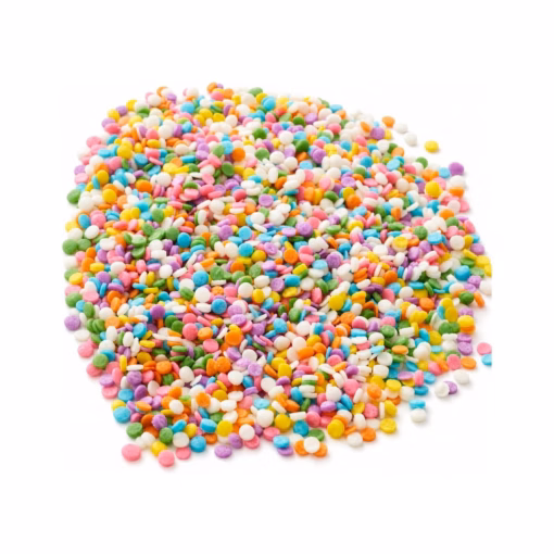 Pastel Sequin Shapes - Confetti Sprinkles