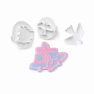 Bells and Dove Plunger Cutter 2pcs