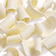 Ivory Chocolate Curled Shavings   5 lbs