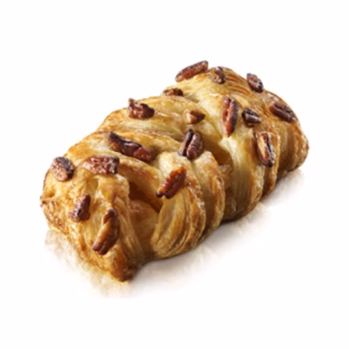 Large Maple Pecan Plait Danish - 3.4 oz (frozen) 48 pc