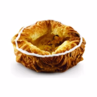 Large Vanilla Crown with Hazelnuts Danish - 3.2 oz (frozen)   48 pc