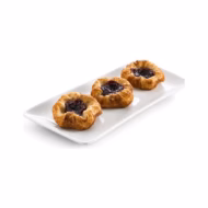 Mini Raspberry Crown Danish - 1.5 oz (frozen)   120 pc
