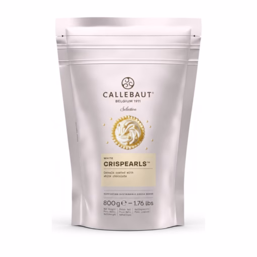 Callebaut White Chocolate Crispearls 1.7 lbs