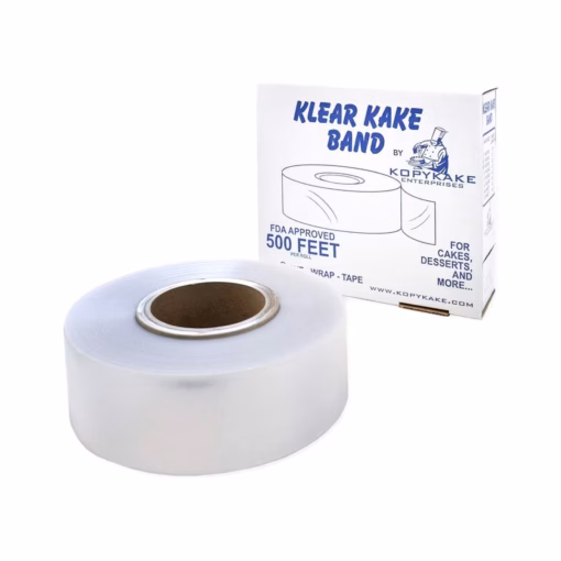 Plastic Acetate Cake Band - 500 ft - Available in Different Sizes