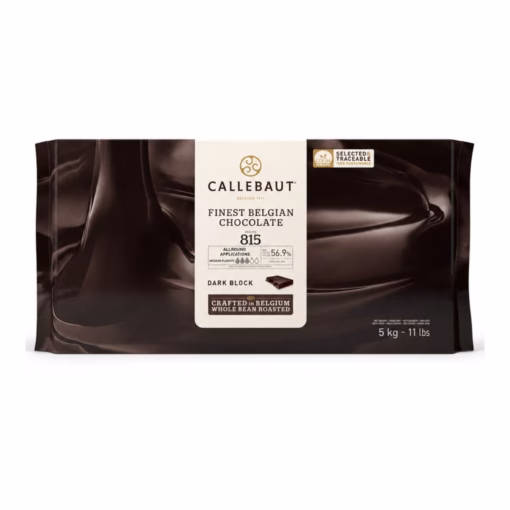 Callebaut Dark Block 56.9% (kosher/parve) 11 lbs